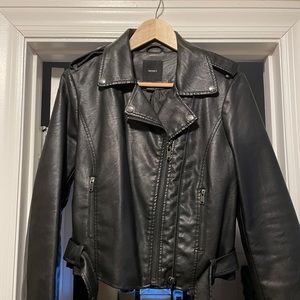 BRAND NEW Moto faux leather jacket